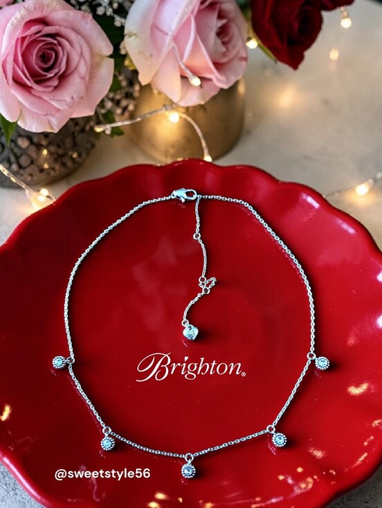 Brighton Jewelry - 💐BRIGHTON "Twinkle Petite" Station Necklace SWEET AND SPARKLY